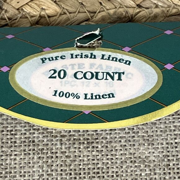 Lot Of‎ 3 Charles Craft Cross Stitch 14ct 20ct Aida Irish Linen - Picture 5 of 10